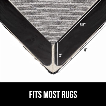 Gorilla Grip Rug Gripper Pads Keep Rugs in Place 8 Pack