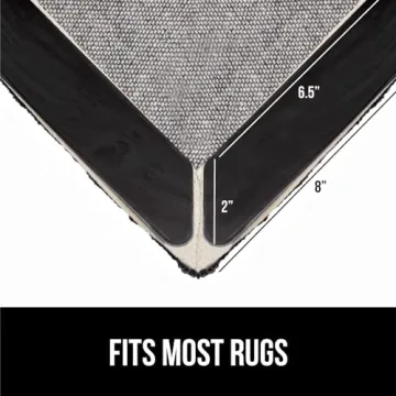 Gorilla Grip Rug Gripper Pads Keep Rugs in Place 8 Pack