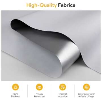 Sunfree Blackout Roller Shades - Cordless & Insulated