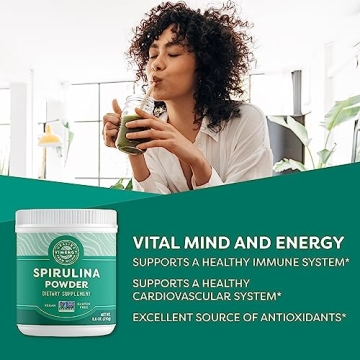 Vimergy Spirulina Powder - Enhance Immunity & Protein