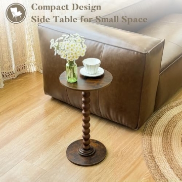 Fultyle Round Side Table - Stylish & Compact Design