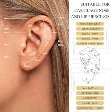 Elegant 14K Gold Plated Dreamfox Huggie Hoop Earrings