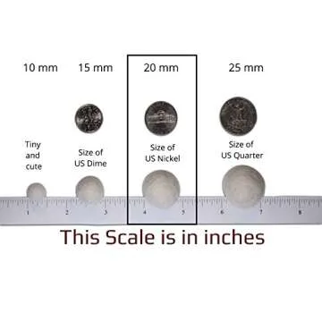 100% Wool Felt Balls - 100 Pieces | Hand-Felted Pom Poms | Pure Wool Beads | Felt Ball DIY (20mm, Mixed Color)