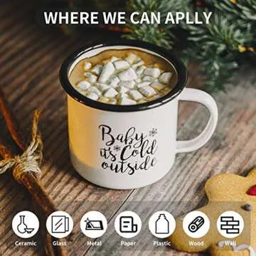 iImagine Vinyl Permanent Vinyl, 72 Pack Permanent Adhesive Vinyl Sheets (12”x 12”) for Silhouette Cameo and Any Craft Machine Cutters