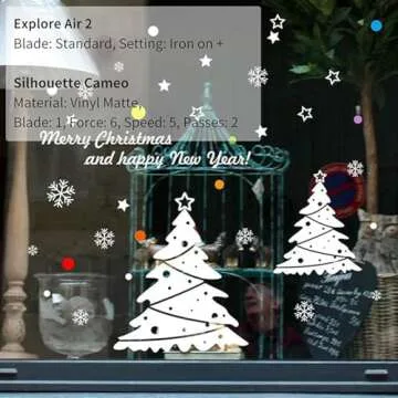 iImagine Vinyl Permanent Vinyl, 72 Pack Permanent Adhesive Vinyl Sheets (12”x 12”) for Silhouette Cameo and Any Craft Machine Cutters