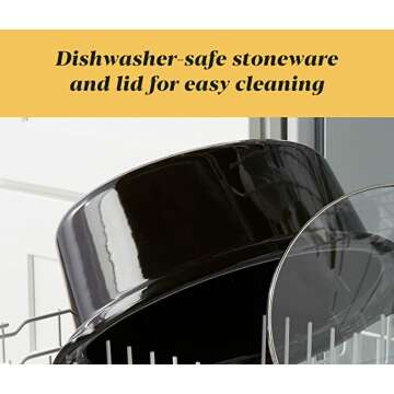 Crockpot Portable Locking Technology Stainless Steel