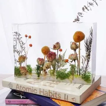 LET'S RESIN Silicone Molds for Flower Preservation Crafts