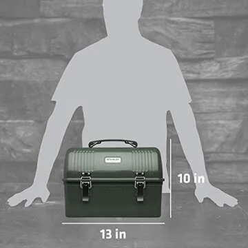 Stanley Classic Lunch Box Built to Last - 10 QT Capacity