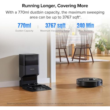 Roborock Q5 Max+ Robot Vacuum with Self-Empty Dock