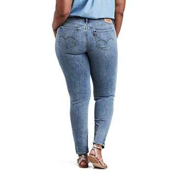 Levi's Women's Plus Size 711 Skinny Jean, Outta Time, 39 (US 24) S