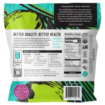 Organic Coconut Smoothie Packs for Healthy Living