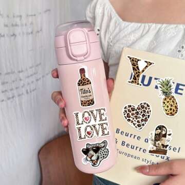 50Pcs Y2K Aesthetic Stickers for Creative Decor