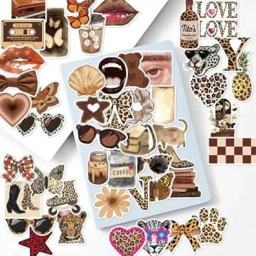 50Pcs Y2K Aesthetic Stickers for Creative Decor