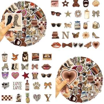 50Pcs Y2K Aesthetic Stickers for Creative Decor