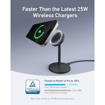 Anker MagGo 15W Wireless Charger Stand for iPhone