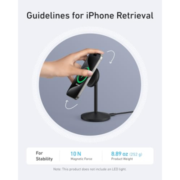 Anker MagGo 15W Wireless Charger Stand for iPhone