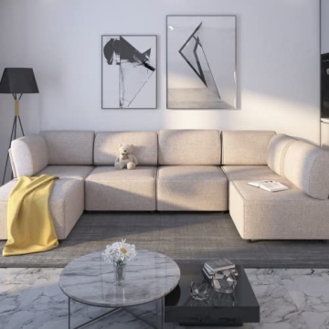 PUREMIND Modular Sectional Sofa for Stylish Living Rooms