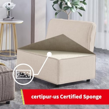 PUREMIND Modular Sectional Sofa for Stylish Living Rooms