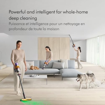 Dyson V15 Detect Cordless Vacuum Cleaner - Powerful Intelligent Cleaning