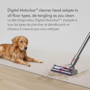 Dyson V15 Detect Cordless Vacuum Cleaner - Powerful Intelligent Cleaning