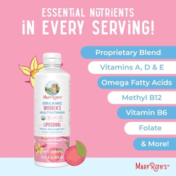 Organic Multivitamin for Women - Sugar Free, Vegan, Non-GMO