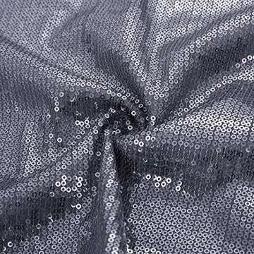 GRACE KARIN Women Sequin Sleeveless Vest Tank Top Camisole Clubwear Size S,Grey