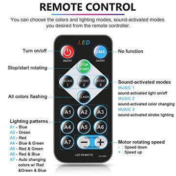 Luditek Disco Lights - Portable Party Strobe Lights