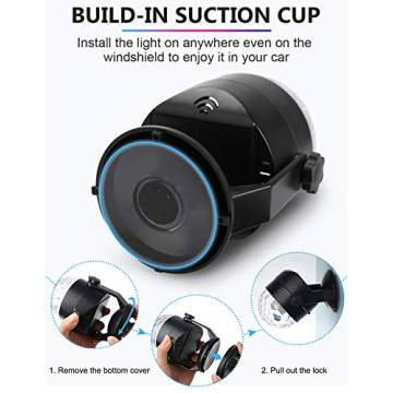 Luditek Disco Lights - Portable Party Strobe Lights