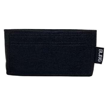 KEEPBLING Purse Organizer for Chanel Classic Perfect Mini Bag Inserts Bag in Bag Shapers