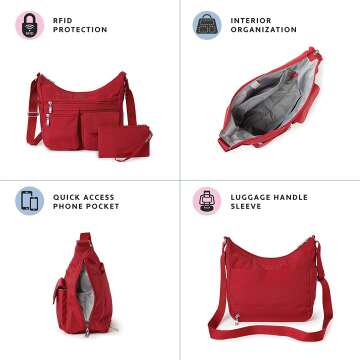 Baggallini Everywhere Bagg - Stylish Travel Tote