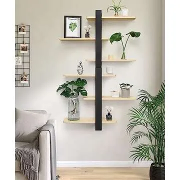 Stylish SUMGAR Floating Shelves for Modern Home Decor