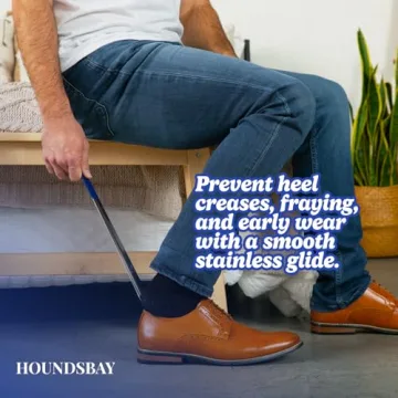 Travel Metal Shoe Horn for Easy Shoe Wearing