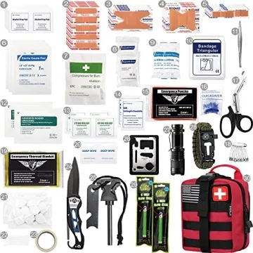 Survival First Aid Kit for All Adventures