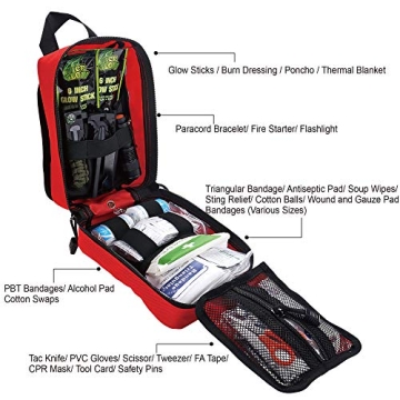 Survival First Aid Kit for All Adventures