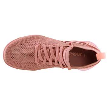 Nike Womens Air Vapormax Flyknit 2 Running Trainers 942843 Sneakers Shoes (UK 4 US 6.5 EU 37.5, Rust Pink 600)