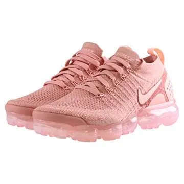 Nike Womens Air Vapormax Flyknit 2 Running Trainers 942843 Sneakers Shoes (UK 4 US 6.5 EU 37.5, Rust Pink 600)