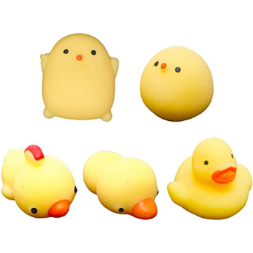 50 Prefilled Mochi Squishy Easter Eggs for Kids Fun