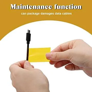 Outus High Temperature Tape - Polyimide Heat Resistant Tape for Electronics, 3D Printers & DIY Crafts (Dark Brown, 30 mm Wide)