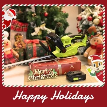 SnapFresh 20V Cordless Hedge Trimmer for Easy Yard Care