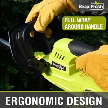 SnapFresh 20V Cordless Hedge Trimmer for Easy Yard Care