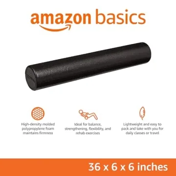 Amazon Basics High Density Foam Roller for Exercise Recovery
