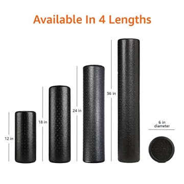 Amazon Basics High Density Foam Roller for Exercise Recovery
