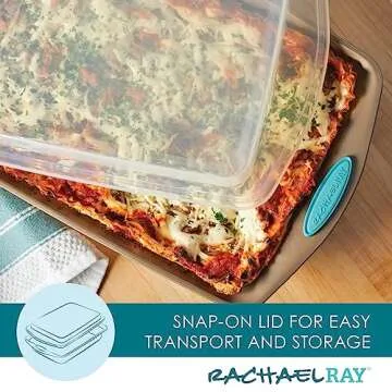 Rachael Ray Nonstick Bakeware Set - 10 Pieces for Perfect Baking