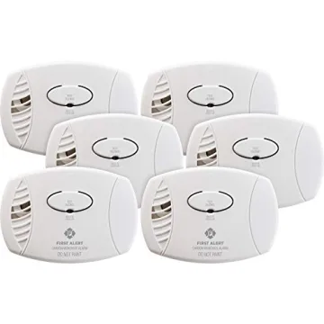 First Alert CO400 Carbon Monoxide Detector 6-Pack - Reliable Safety