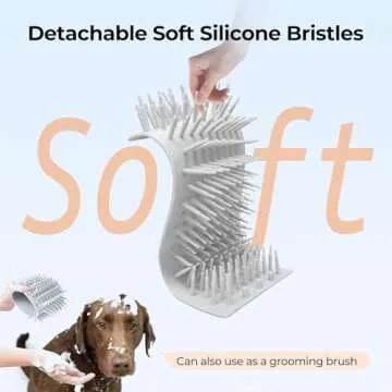 DOGNESS Automatic Dog Paw Cleaner, Dog Paw Washer For Small and Medium-sized Dog, Paw Cleaner For Dogs and Cats (White)