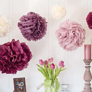 Tissue Paper for Gift Wrapping (100 Sheets) 20 Assorted Colors, Gift Bags, Packaging, Floral, Birthday, Holidays, Christmas, Halloween, and DIY Crafts