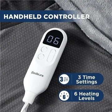 Bedsure Weighted Heating Pad for Pain Relief and Relaxation