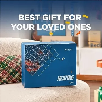 Bedsure Weighted Heating Pad for Pain Relief and Relaxation