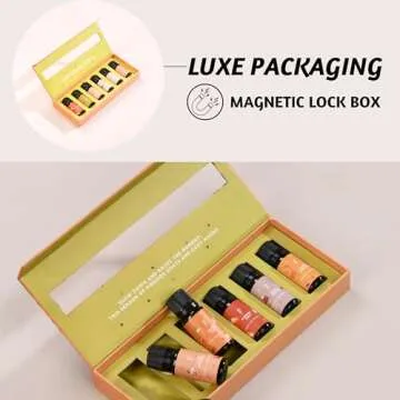 Folkulture Essential Oils Set - Fall Fragrance Oils for Home