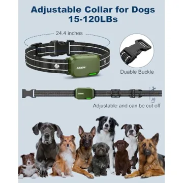 Jugbow Dog Training Collar - 3300FT Range, Waterproof, 4 Modes